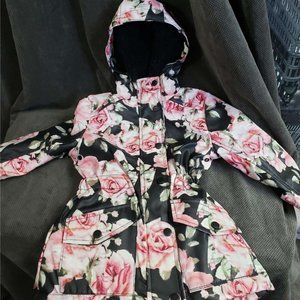 Urban Republic Faux Fur Lined Raincoat 12M